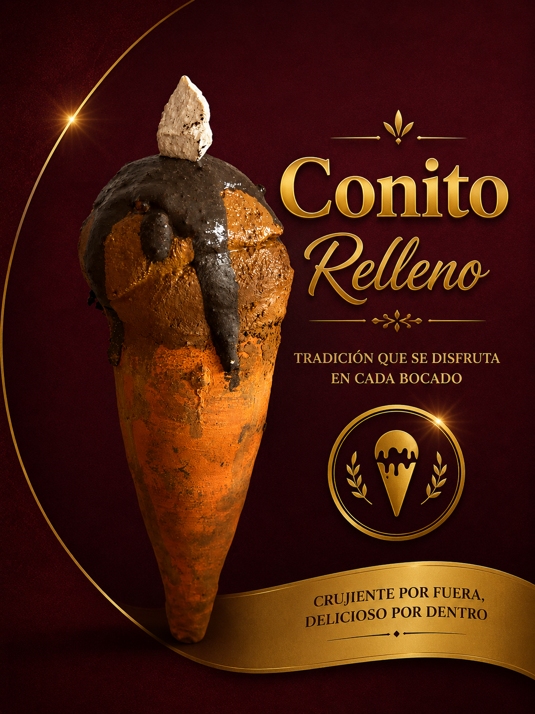 Conito relleno